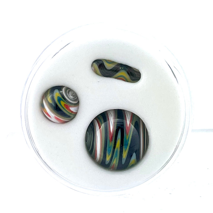 AFM Mini Terp Slurper Reversal Marble Pill Set - 20mm