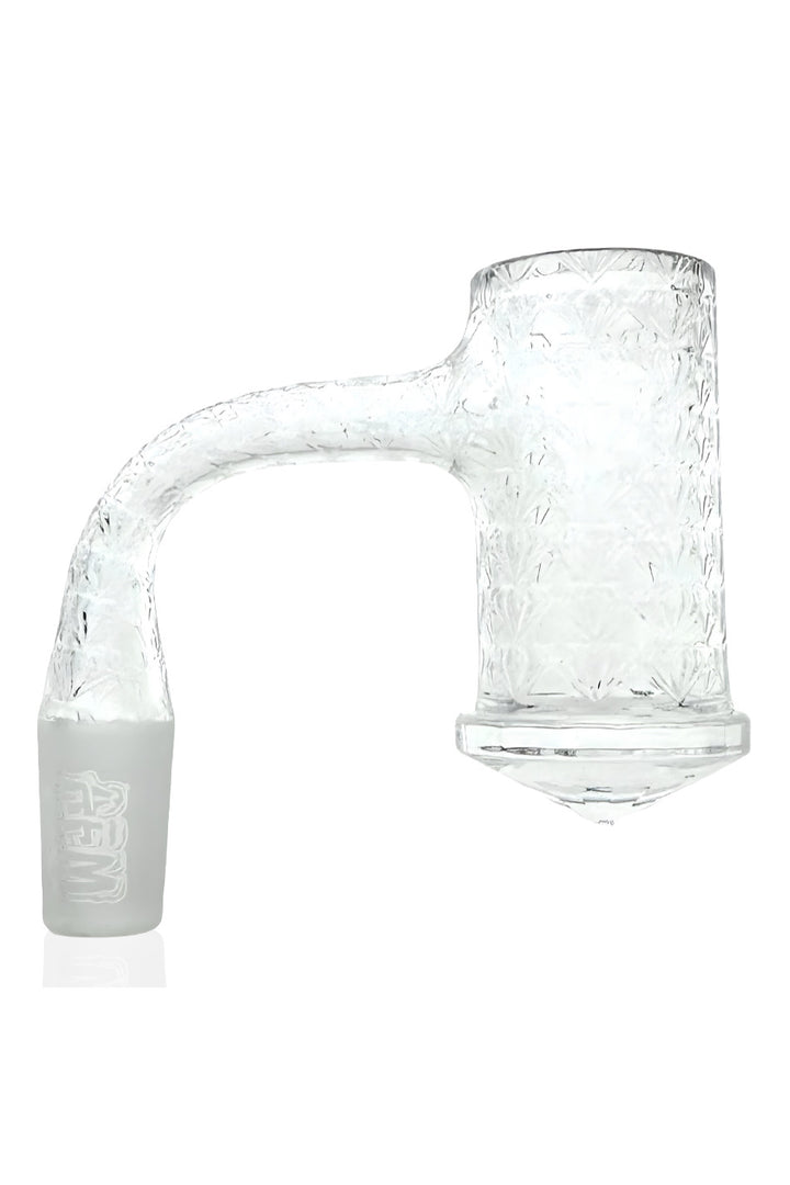 AFM Blazars Quartz Dab Banger – 25mm Flat-Top Premium Quartz Nail for Concentrates