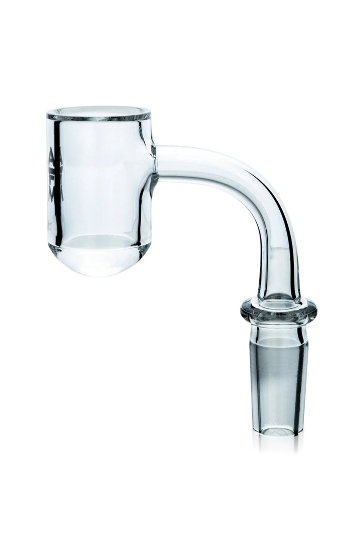 AFM Round Thick Bottom Quartz Dab Banger – 3 mm Thick, 25 mm Bucket Nail for Concentrates