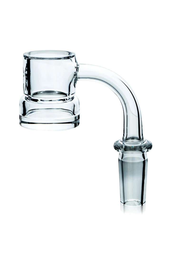 AFM Wide Thick Bottom Quartz Dab Banger – 3 mm Thick, 25 mm Bucket | AFM Smoke