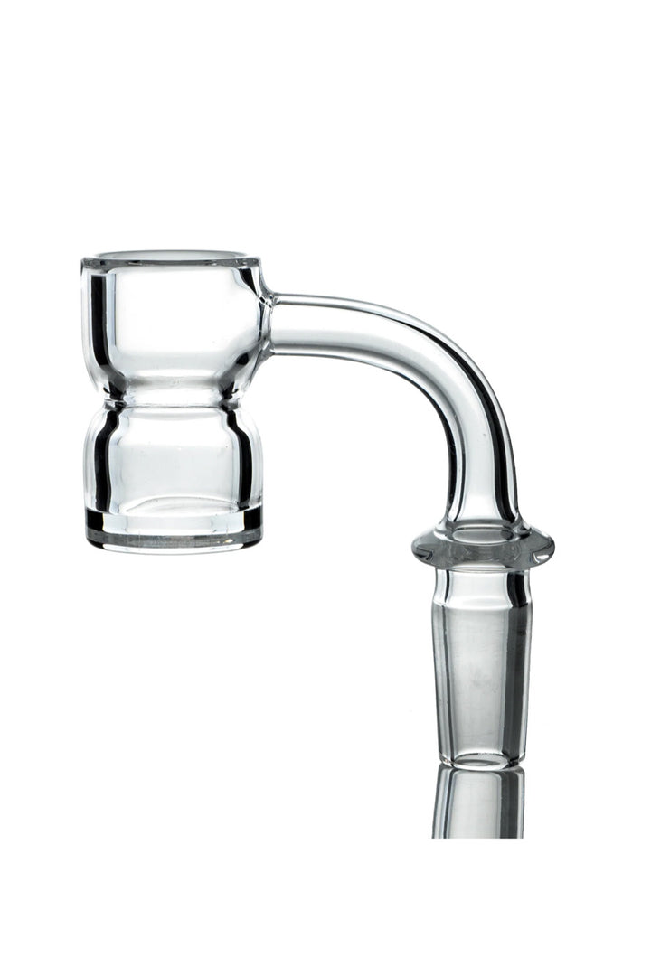 AFM Splash Guard Thick Bottom Quartz Dab Banger — 3mm Thick, 25mm Bucket