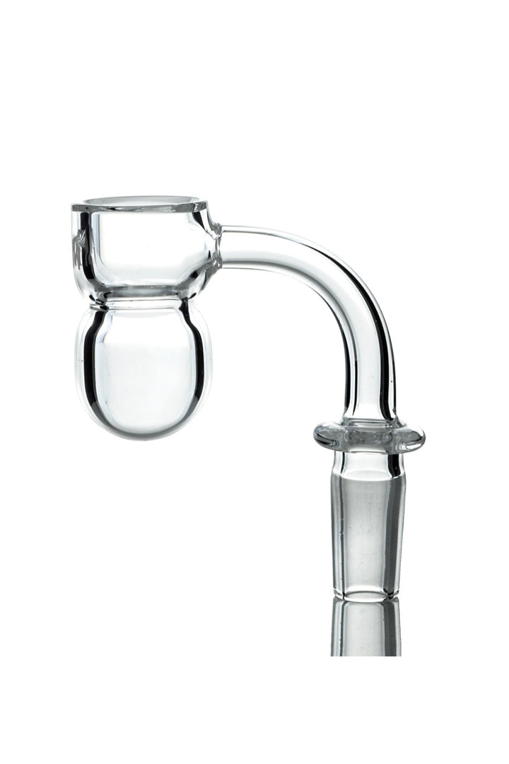 AFM Splash Guard Round Bottom Quartz Dab Banger — 3mm Thick, 25mm Bucket