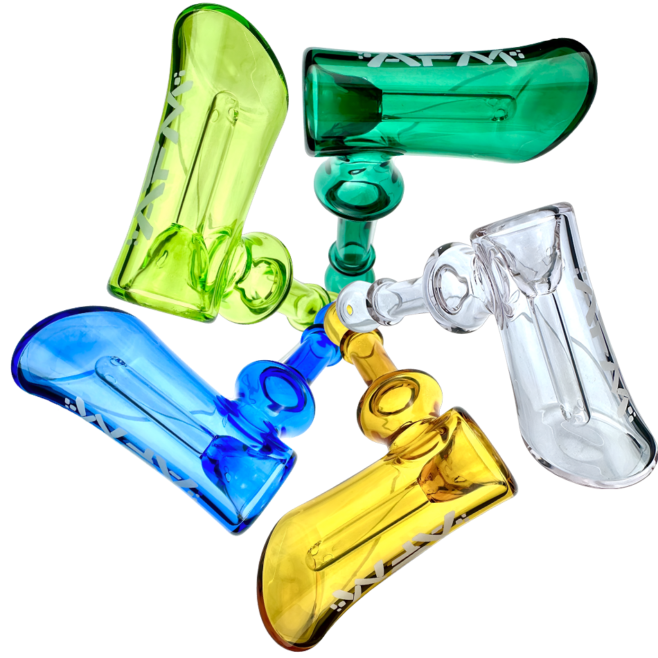 6" AFM Full Color Glass Bubblers