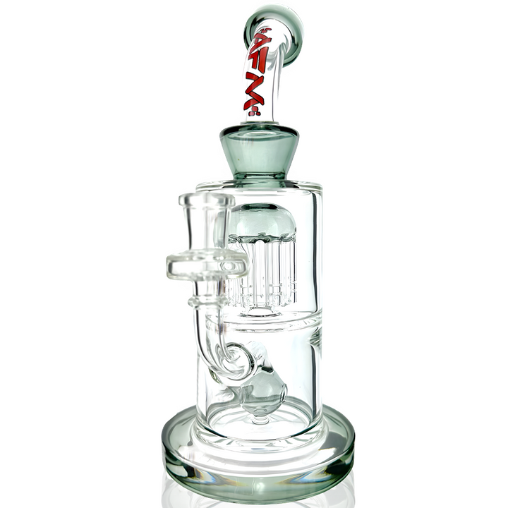 10" AFM Glass Astor Double Perc Dab Rig | AFM Smoke