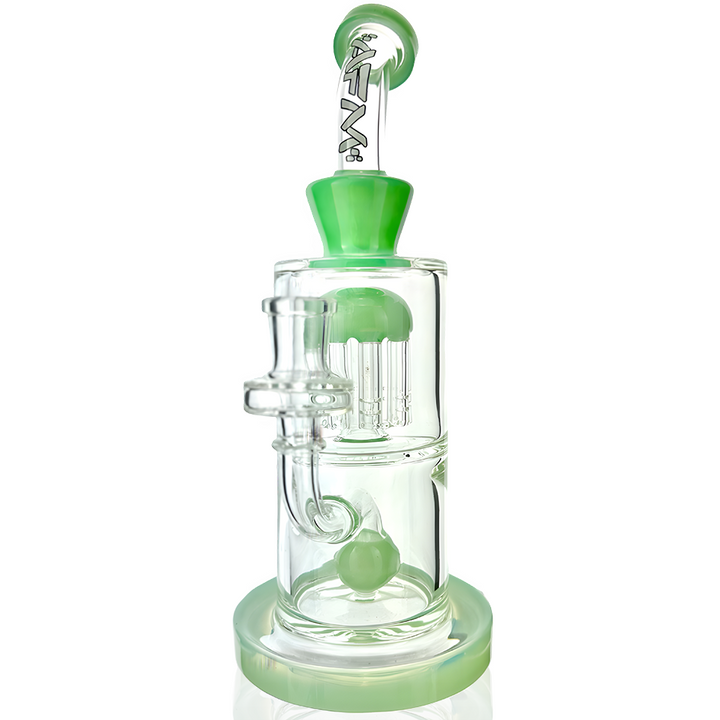 10" AFM Glass Astor Double Perc Dab Rig | AFM Smoke