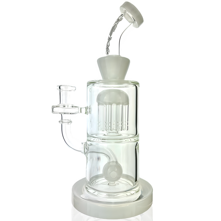 10" AFM Glass Astor Double Perc Dab Rig | AFM Smoke