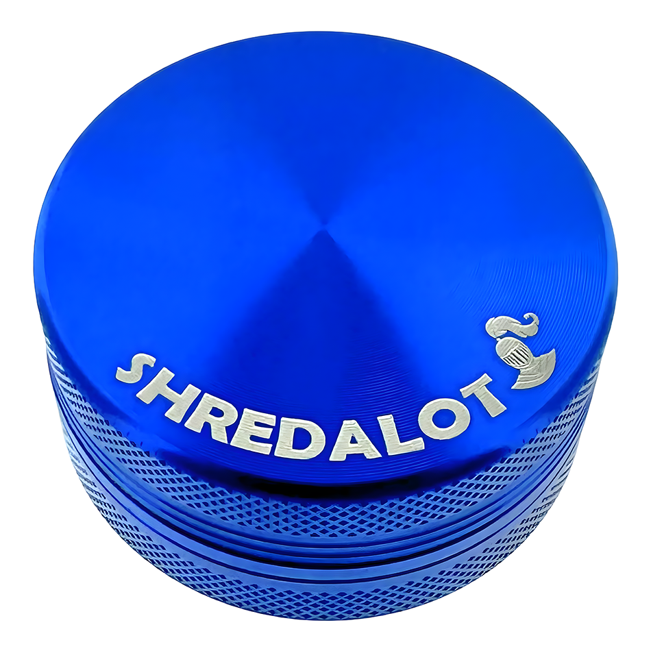 AFM Sir Shredalot 2-Piece Metal Herb Grinder – 63 mm Aluminum Grinder