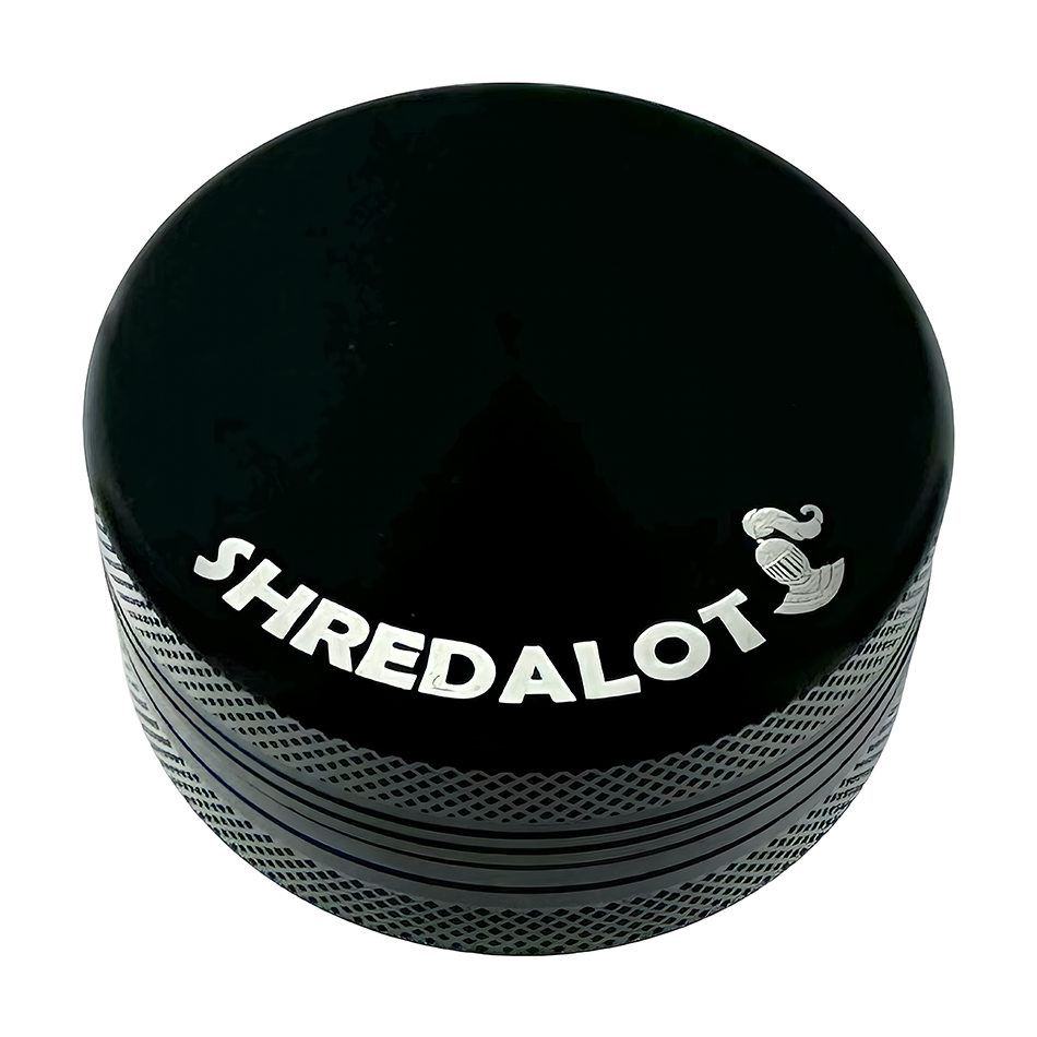 AFM Sir Shredalot 2-Piece Metal Herb Grinder – 50 mm Aluminum Grinder | AFM Smoke