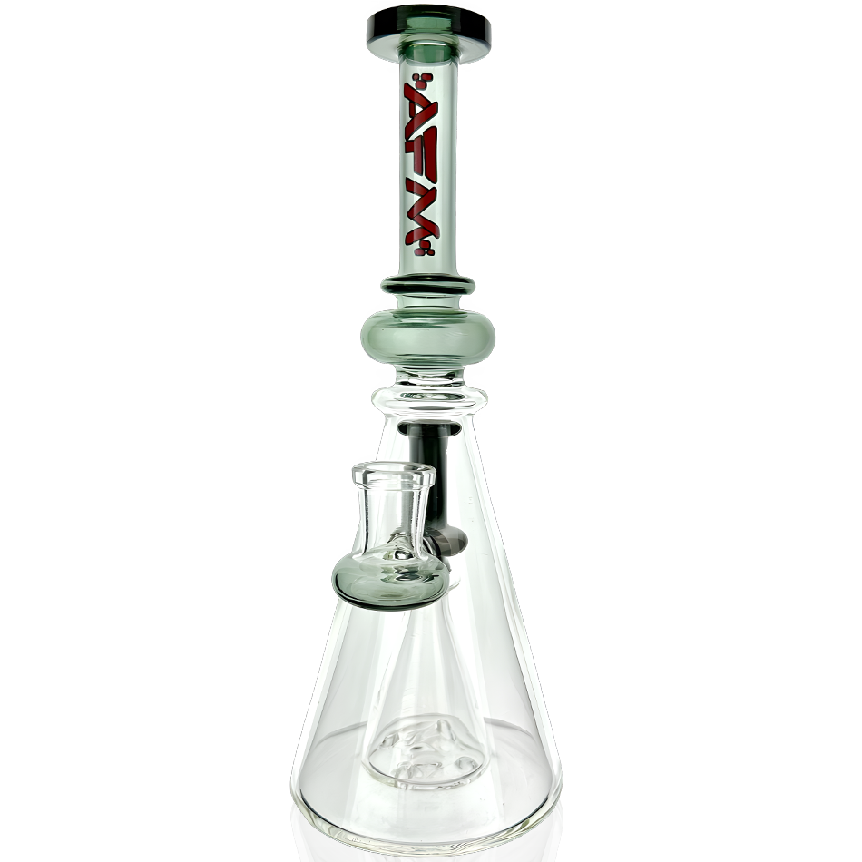10" AFM Glass Overlook Color Glass Dab Rig | AFM Smoke