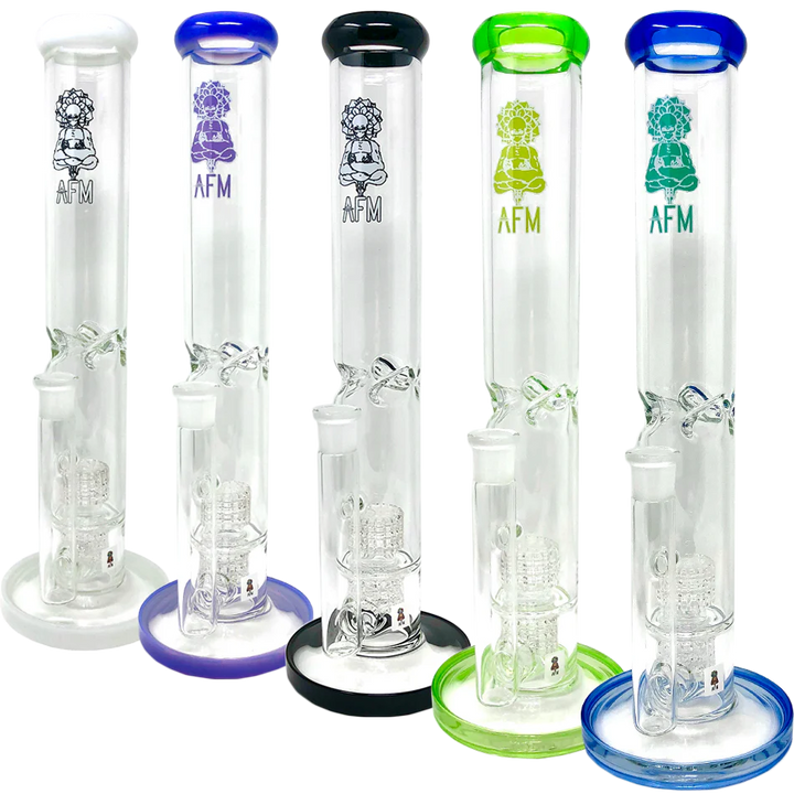 13″ AFM Matrix Straight Tube Bong | AFM Smoke