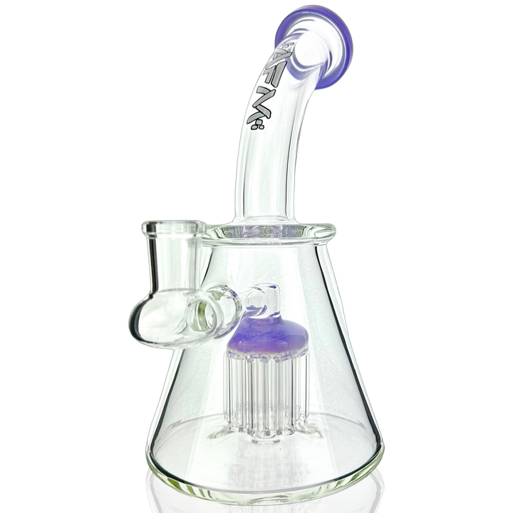 7-Inch AFM Pyramid Glass Mini Dab Rig — Compact Borosilicate Concentrate Rig