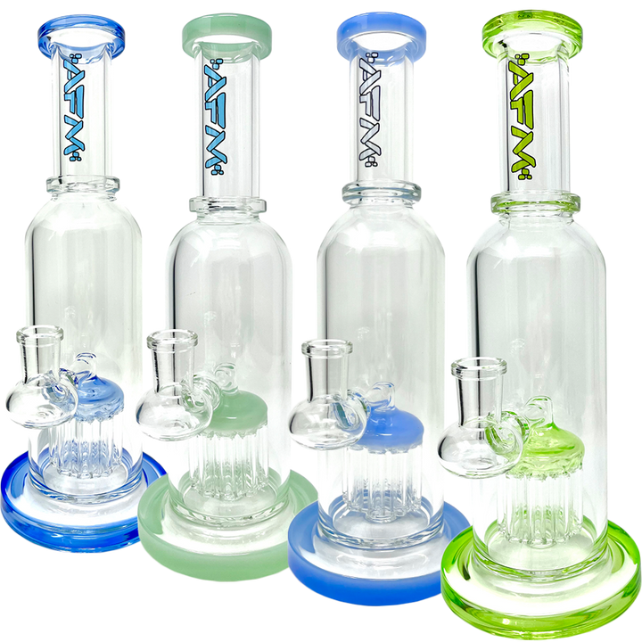AFM 10.5″ Scientific Ten-Arm Bottle Dab Rig | AFM Smoke