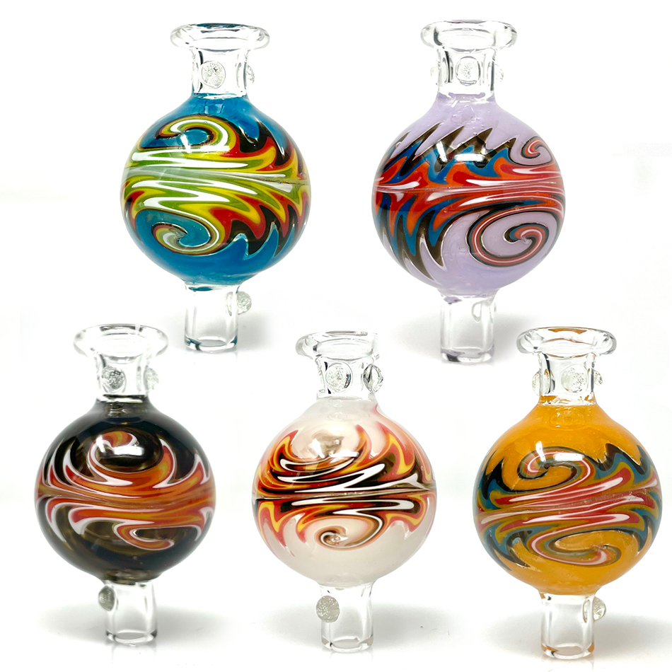 AFM UV Reactive Glass Carb Cap + AFM UV Reactive Glass Carb Cap