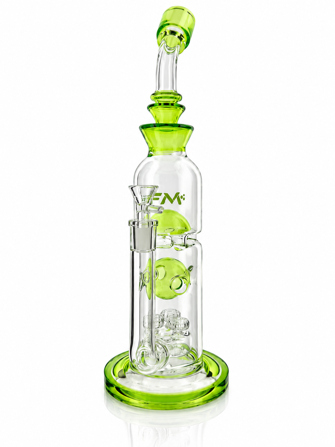 AFM 12" Big Swiss Perc Straight Dab Rig