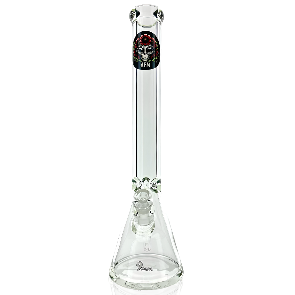 AFM 18" OG 2.0 Clear Glass Beaker Bong – 9mm