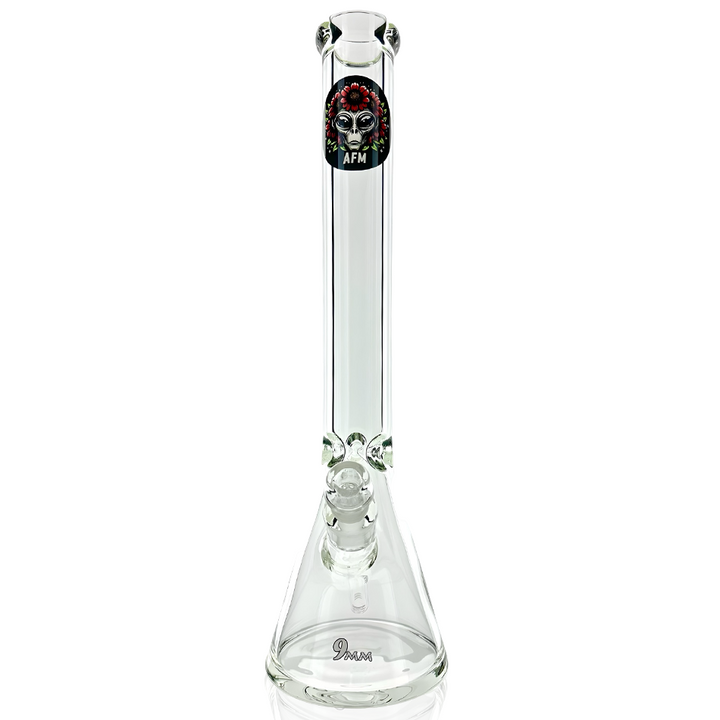 AFM 18" OG 2.0 Clear Glass Beaker Bong – 9mm