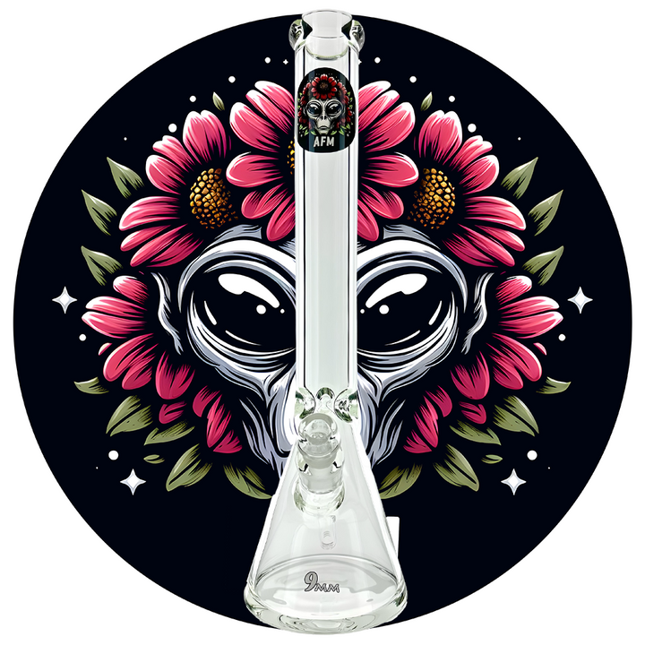 AFM 18" OG 2.0 Clear Glass Beaker Bong – 9mm
