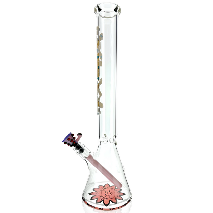 18" AFM Purple Munching Glass Beaker Bong Bundle Set | AFM Smoke