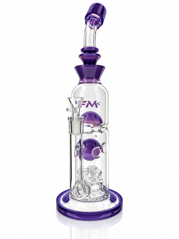 AFM 12" Big Swiss Perc Straight Dab Rig