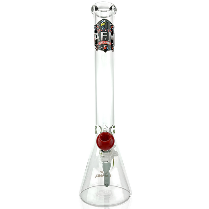 18″ Atlanta Football 5mm Beaker Bong Bundle