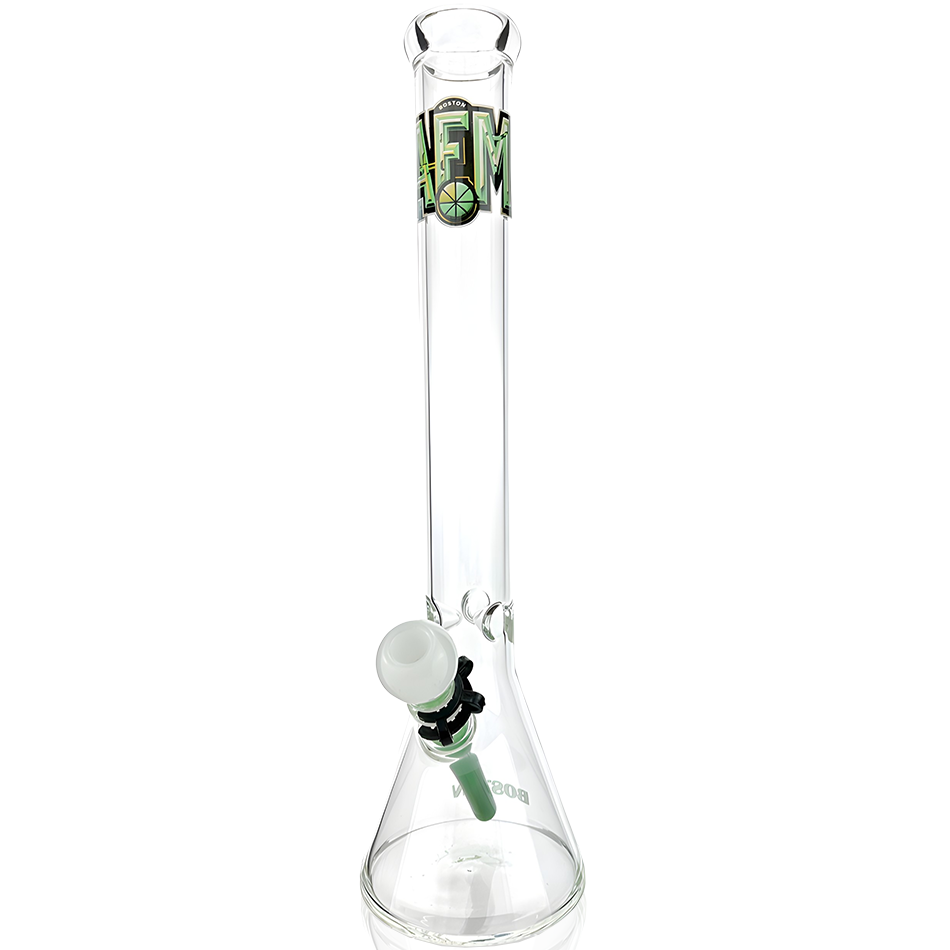 18" Boston Ball 5mm Beaker Bong Bundle