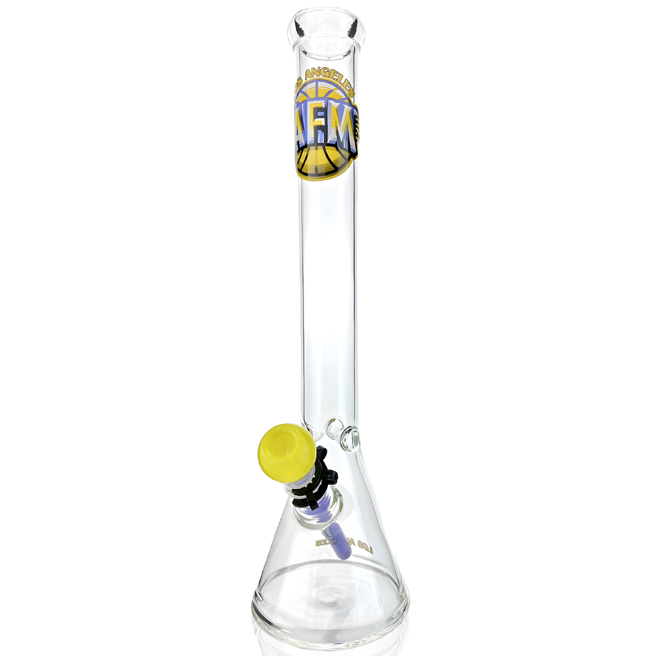 18" Los Angeles 5mm Beaker Bong Bundle