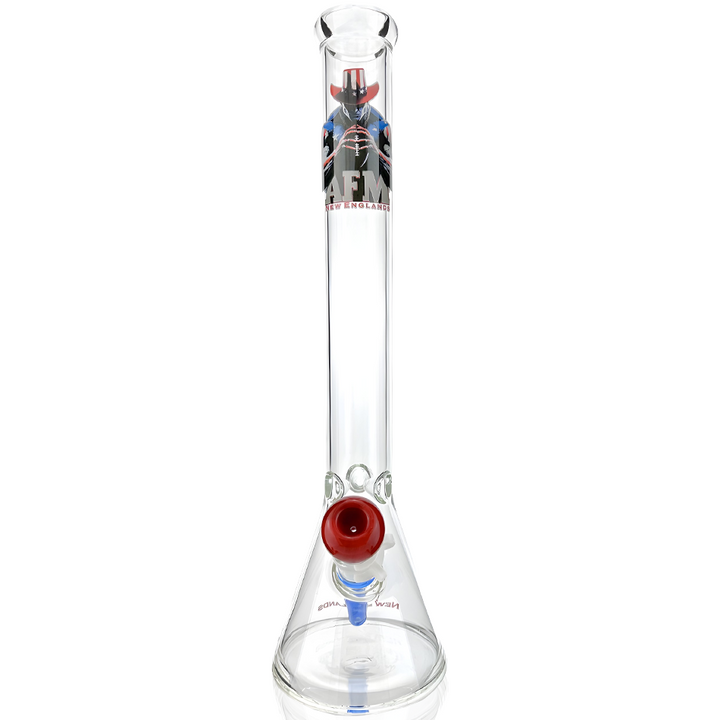 18" New England 5mm Beaker Bong Bundle