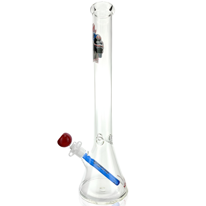 18" New England 5mm Beaker Bong Bundle