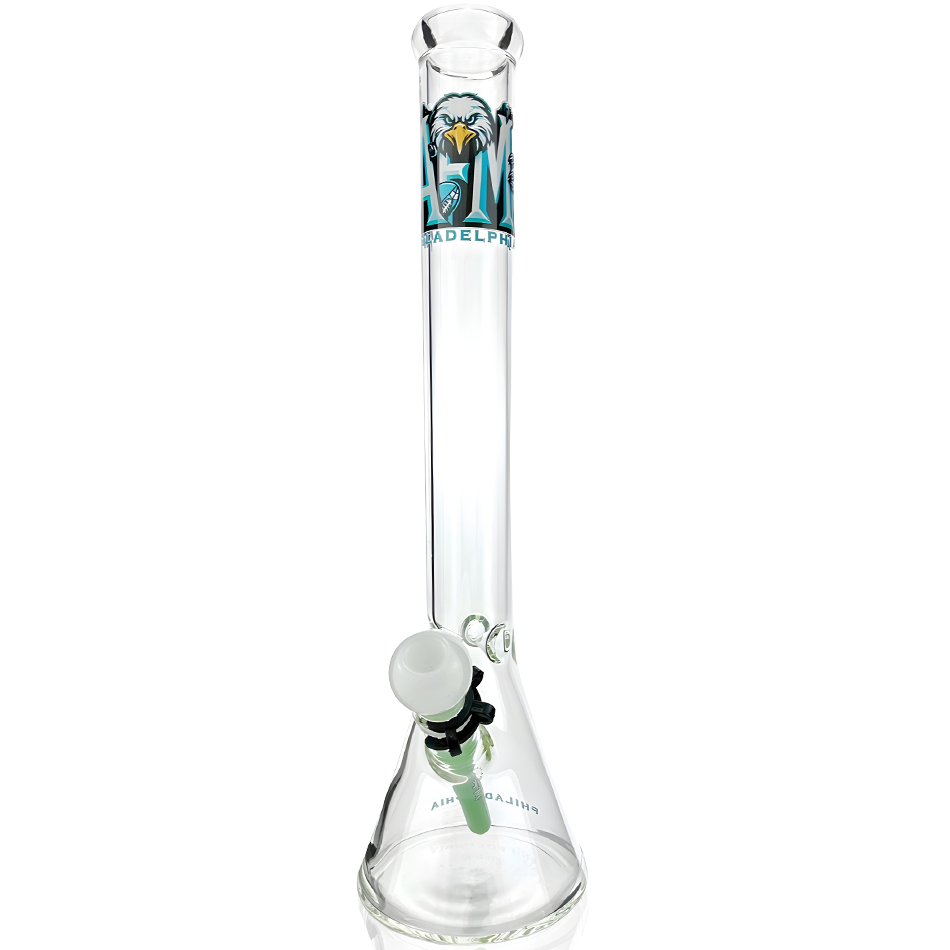 18″ Philadelphia City Beaker Bong Bundle