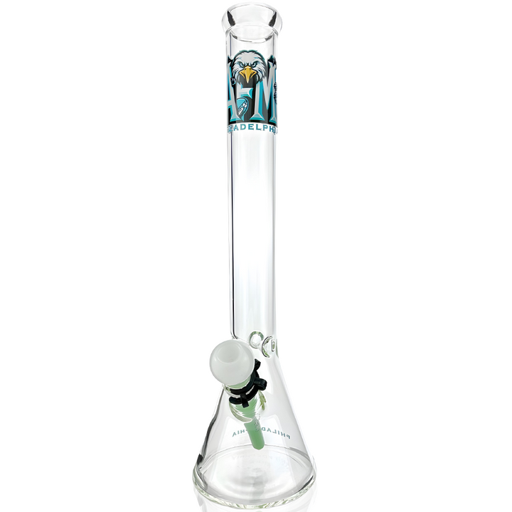 18″ Philadelphia City Beaker Bong Bundle