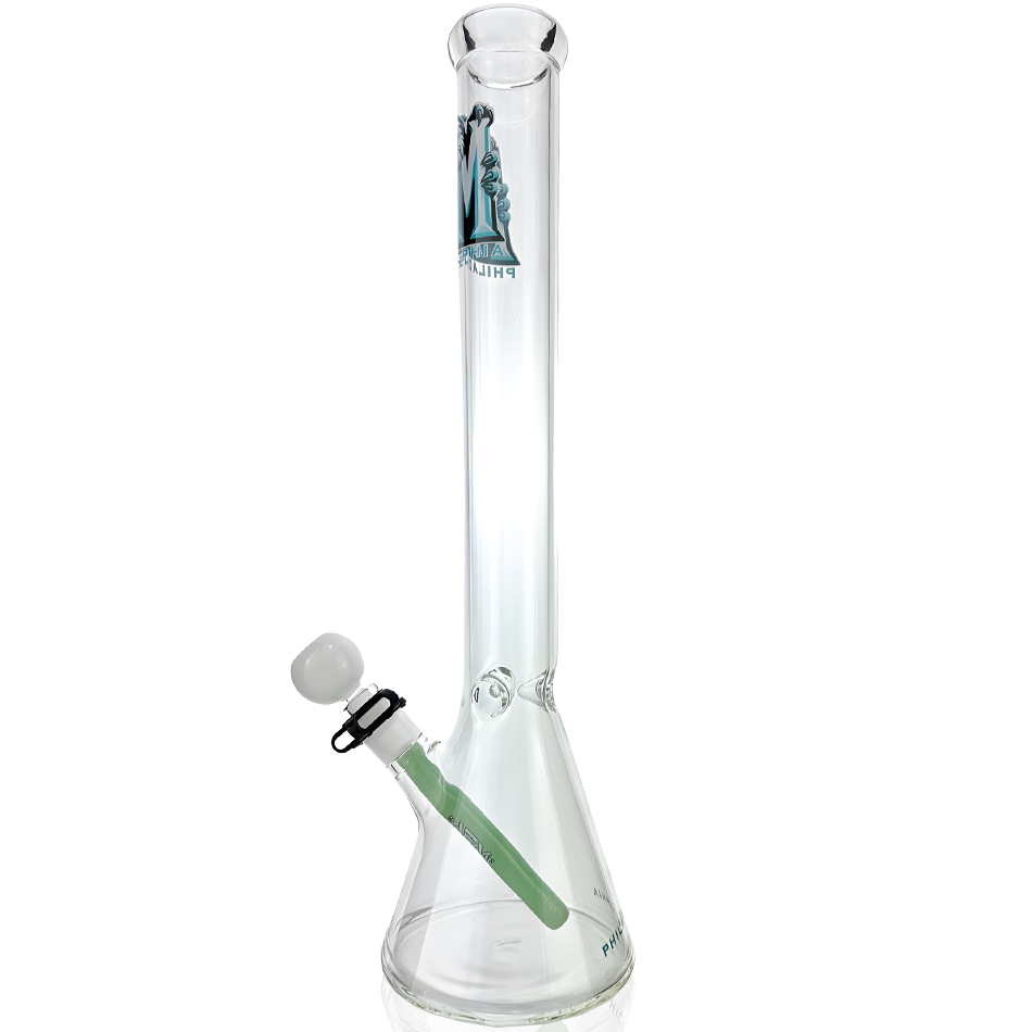 18" Philadelphia Beaker Bong Bundle