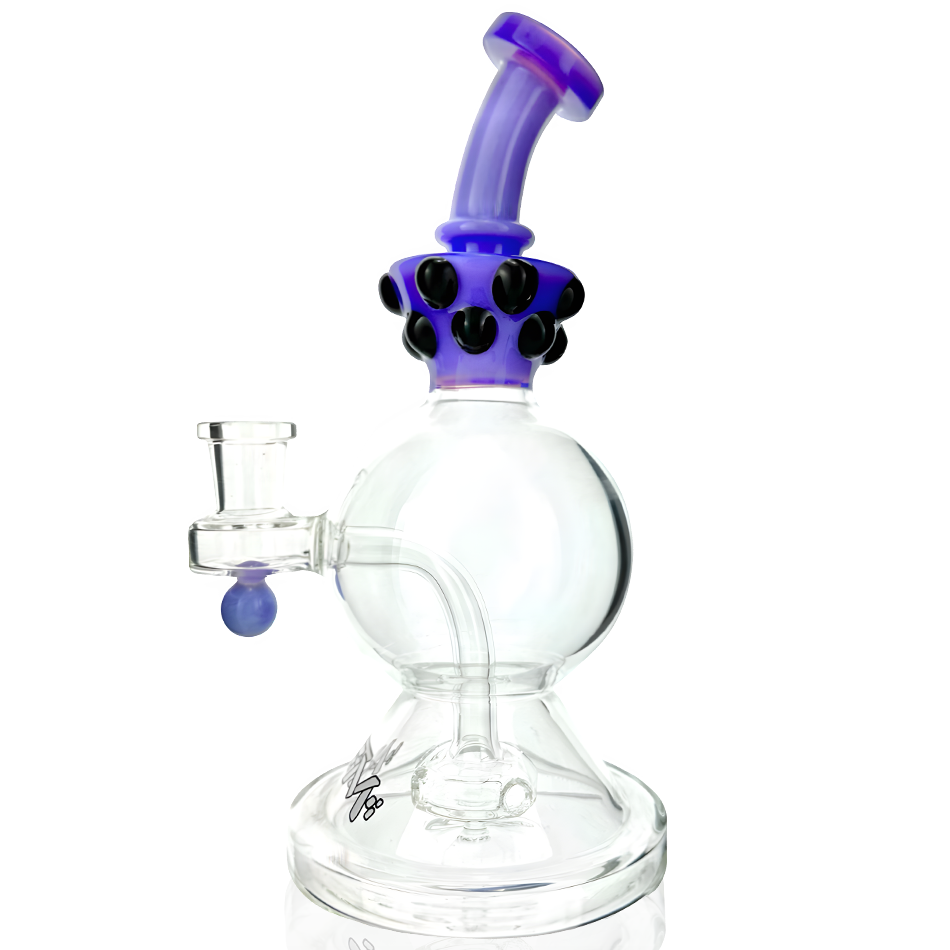 9" AFM Crown Glass Dab Rig