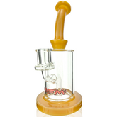 8" AFM Milky Color Glass Dab Rig