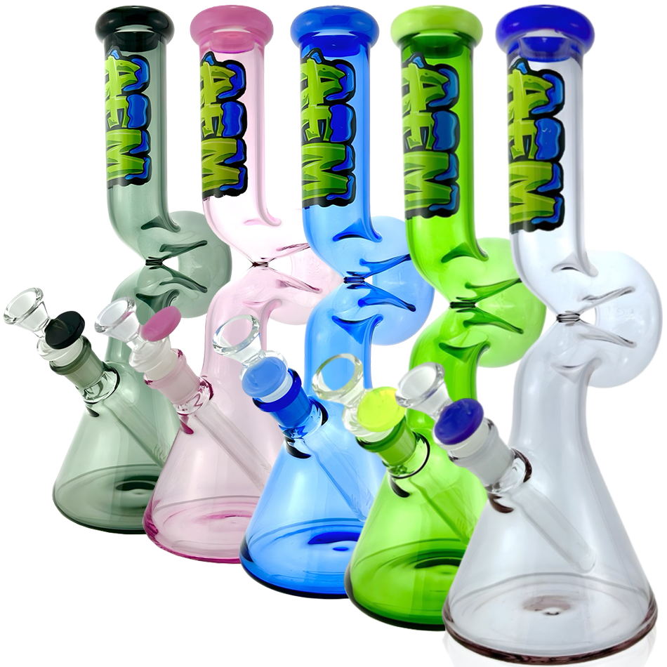 12" AFM Hunchback Full Color Beaker Bong | AFM Smoke