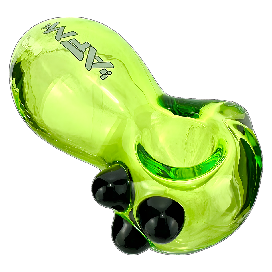 3.5" Egg Colored Glass Hand Pipe