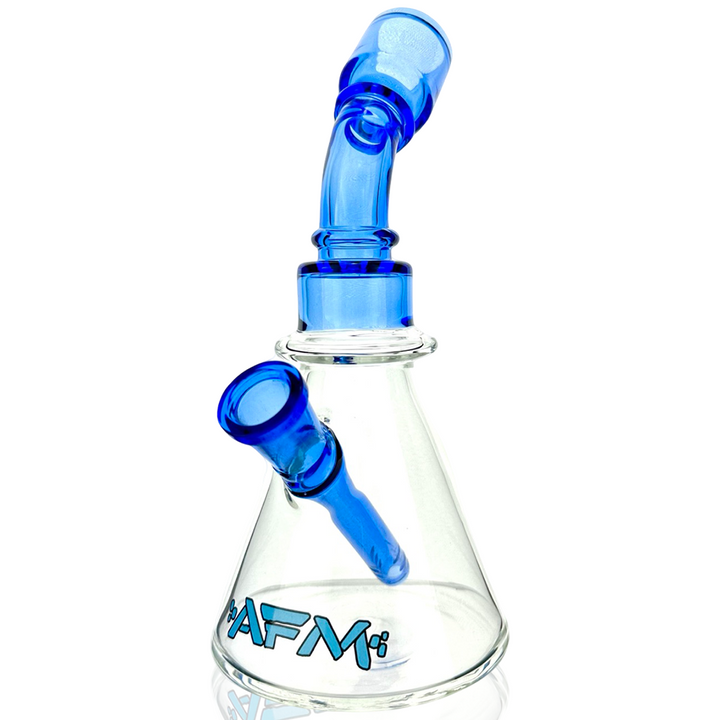 8" AFM One Shot Clear Glass Mini Dab Rig | AFM Smoke