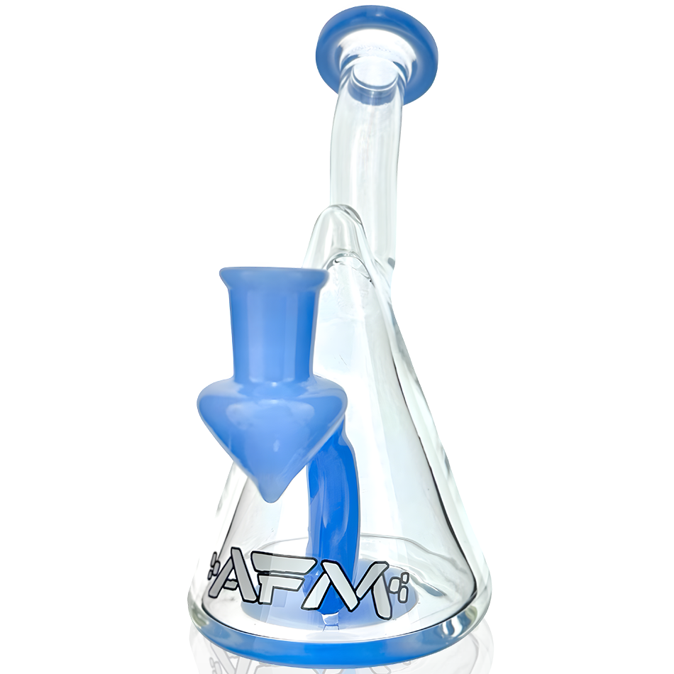 6" AFM Cone Glass Mini Rig | AFM Smoke