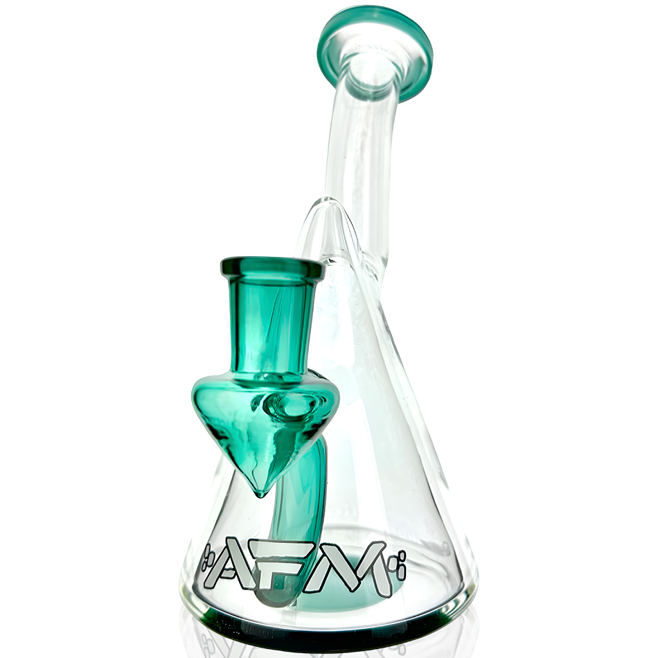 6" AFM Cone Glass Mini Rig | AFM Smoke