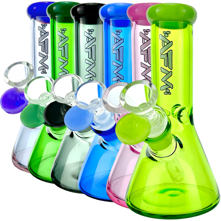 7″ AFM Full Color Mini Beaker Bong