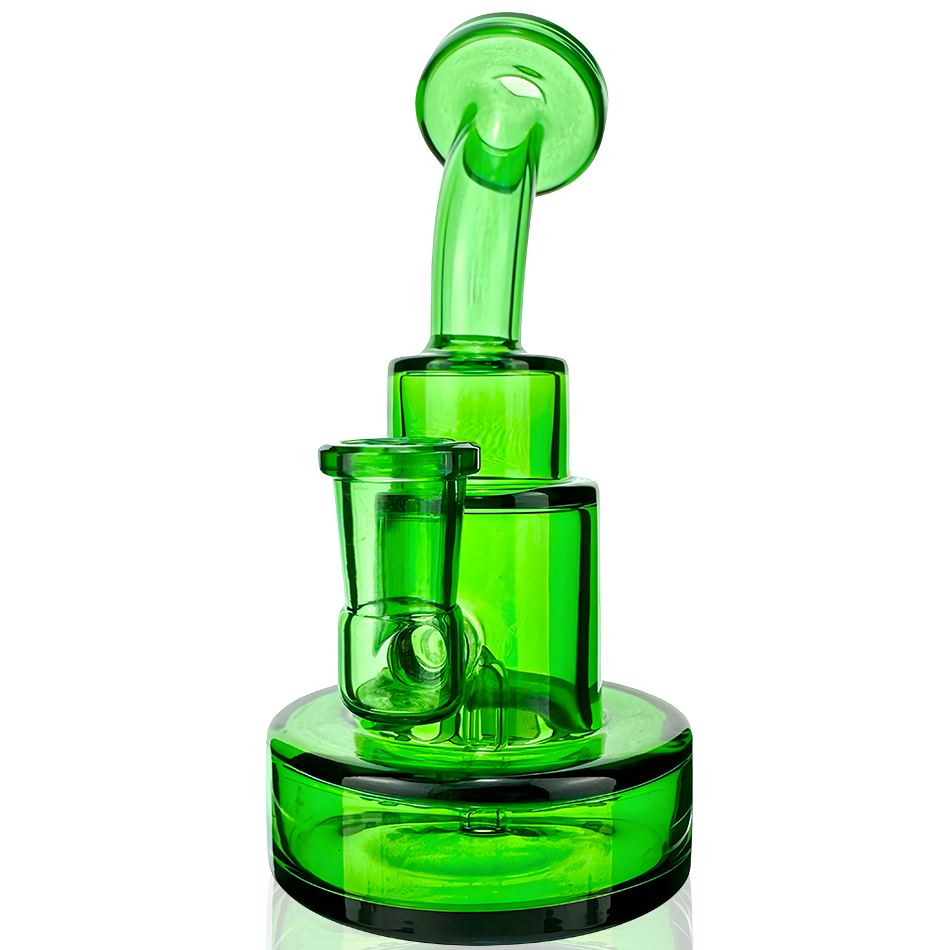 4.5" AFM Full Color Cake Glass Mini Dab Rig