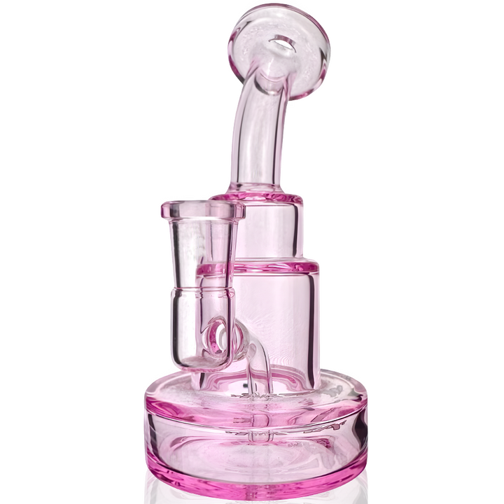 4.5" AFM Full Color Cake Glass Mini Dab Rig