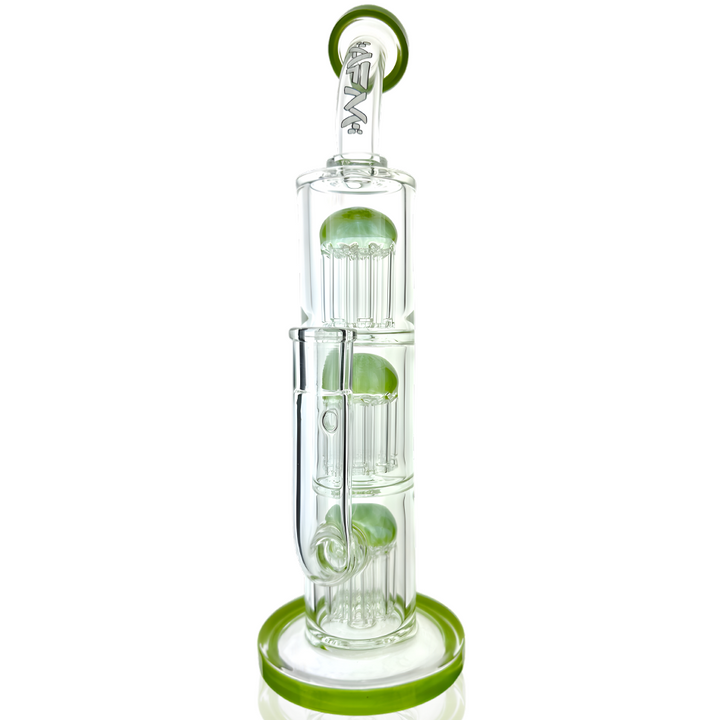 11.5" AFM Glass Triple Arm Perc Glass Dab Rig | AFM Smoke