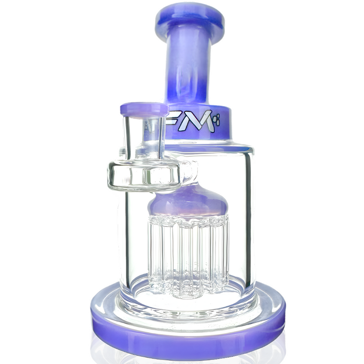 7" AFM Eight Arm Perc Tank Glass Dab Rig + Banger Boxed Set | AFM Smoke