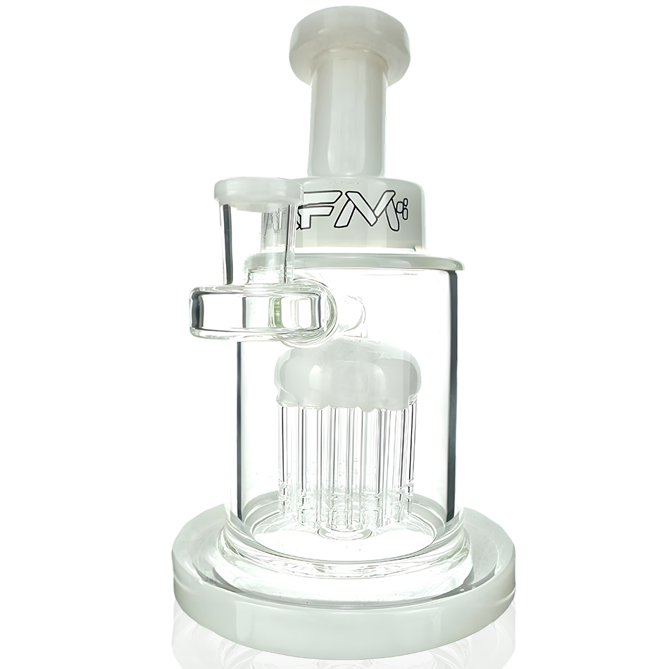7" AFM Eight Arm Perc Tank Glass Dab Rig + Banger Boxed Set | AFM Smoke
