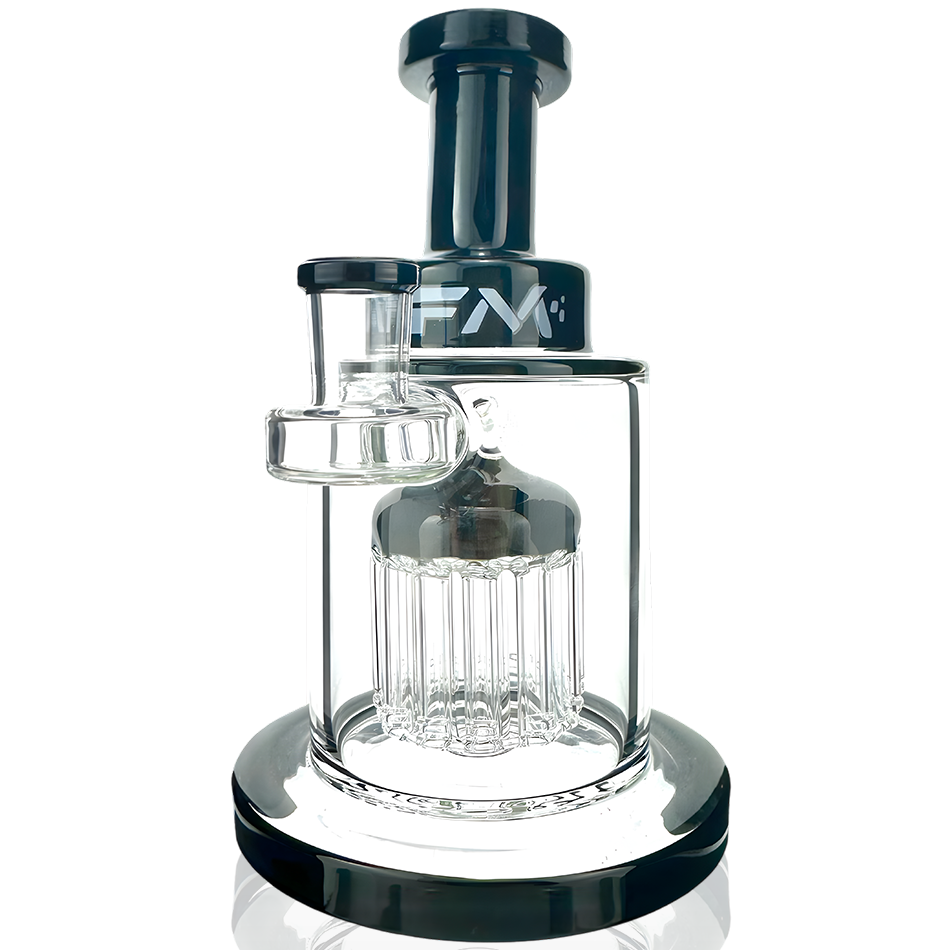 7" AFM Eight Arm Perc Tank Glass Dab Rig + Banger Boxed Set | AFM Smoke