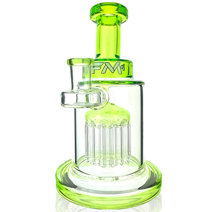 7" AFM Eight Arm Perc Tank Glass Dab Rig + Banger Boxed Set | AFM Smoke