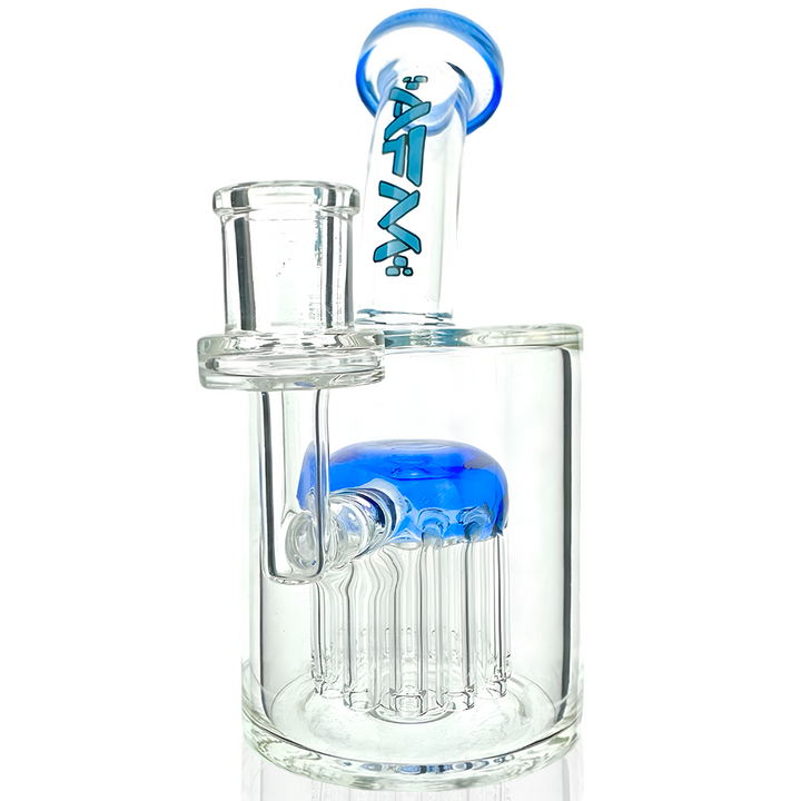 6" AFM 12 Arm Tree Perc Clear Glass Dab Rig