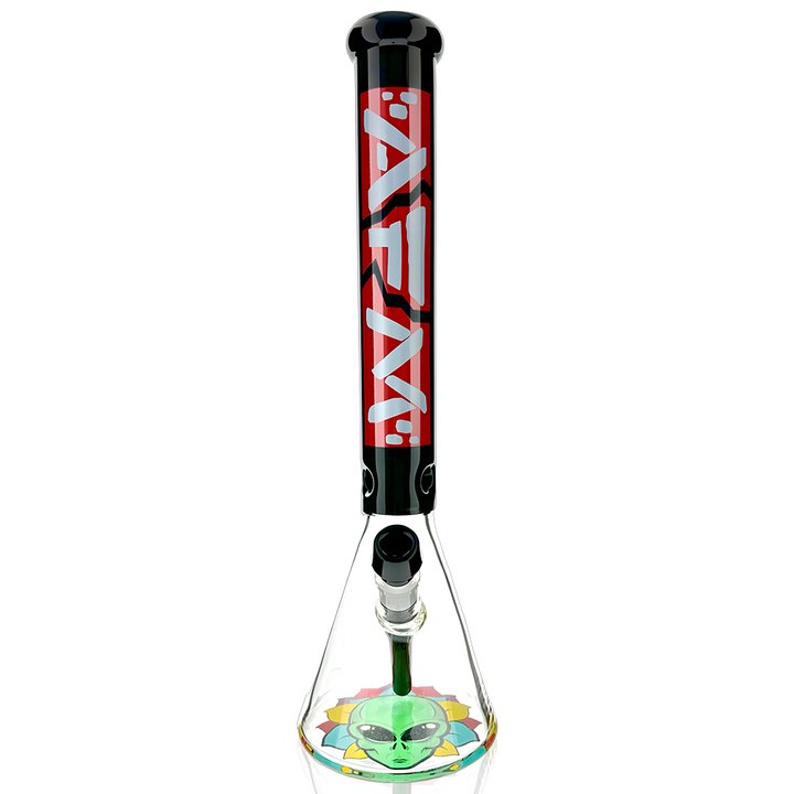18" AFM Break In Matrix Glass Beaker Bong Bundle
