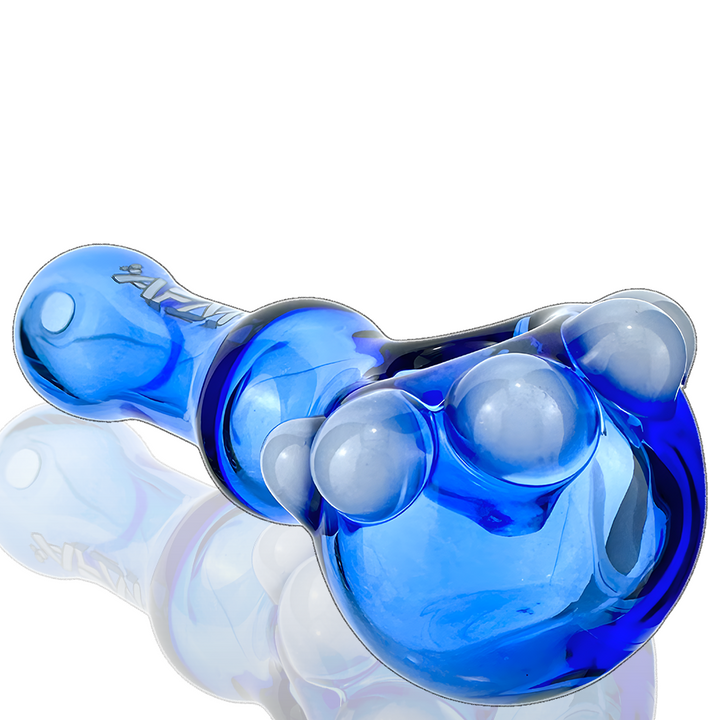 4" AFM Spikey Colored Borosilicate Glass Hand Pipe | AFM Smoke