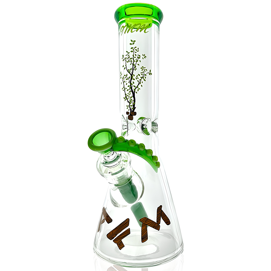 12" AFM Safari Glass Beaker Bong 1 of 1